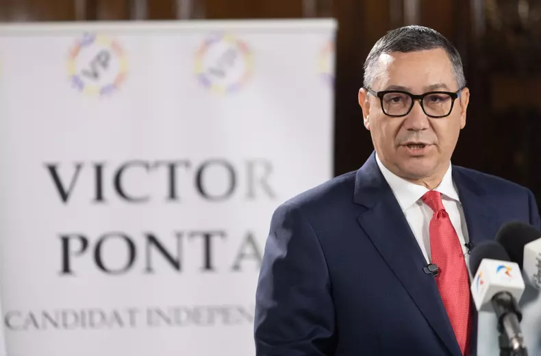 BUCURESTI - LANSARE PROGRAM PREZIDENTIAL - VICTOR PONTA