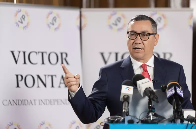BUCURESTI - LANSARE PROGRAM PREZIDENTIAL - VICTOR PONTA