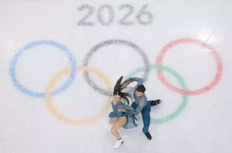 Winter Olympics - Free Dance of Figure Skating