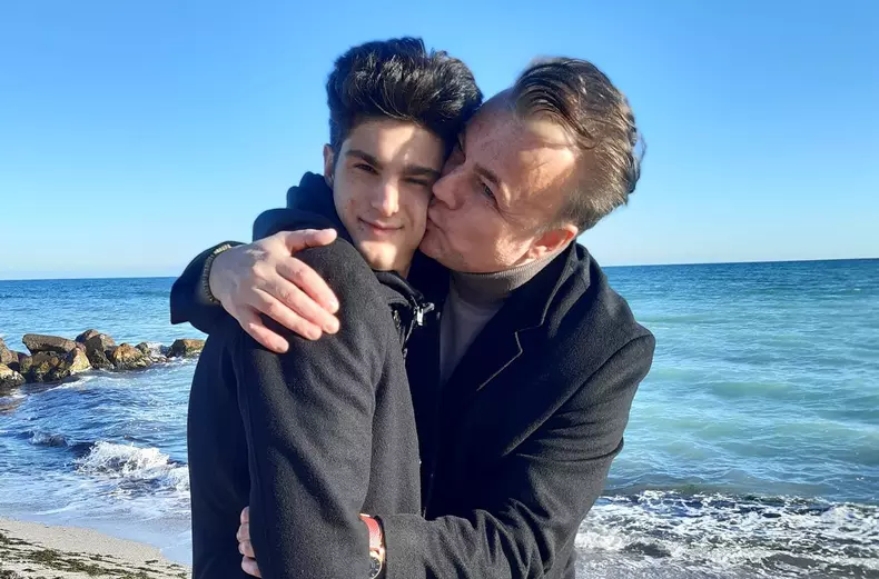 adrian enache si fiul sau