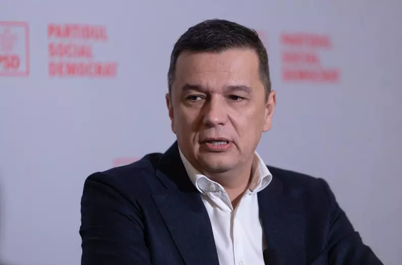 BUCURESTI - CONFERINTA DE PRESA - PSD - SORIN GRINDEANU