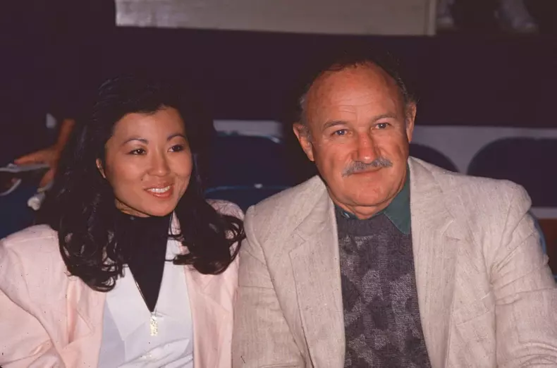 Gene Hackman, surprins impreuna cu sotia lui