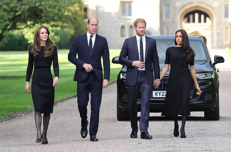 The Prince and Princess of Wales