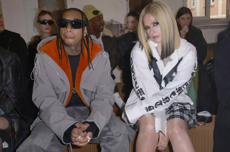 People au défilé Ottolinger prêt-à-porter automne-hiver 2023/2024 lors de la fashion week à Paris