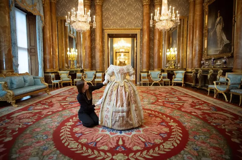 Exhibition to mark the 200th anniversary of the birth of Queen Victoria, Buckingham Palace, London, UK - 02 Apr 2019