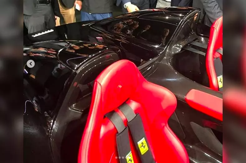Ferrari Monza SP2 interior