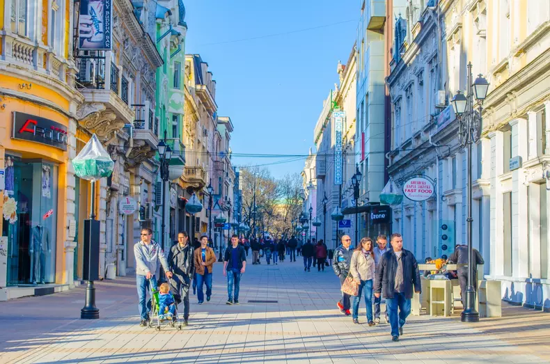 Ruse, centrul orasului