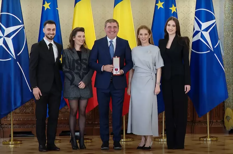 Gheorghe Hagi, soția Marilena, fiica Kira și nora Elena Tănase 3