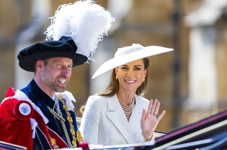 Order of the Garter Service 2025 At Windsor Castle