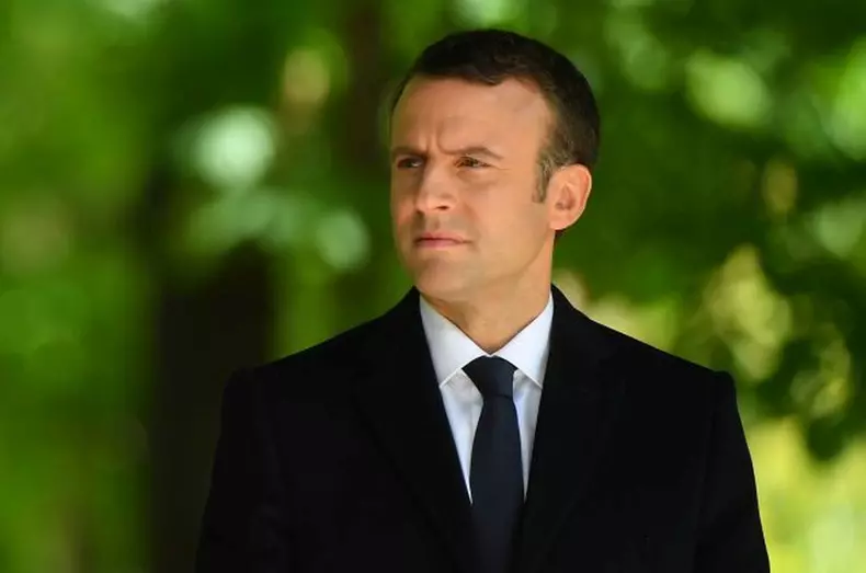 Presidents Hollande And Macron Attend Ceremony For The Abolition Of Slave Trade And Slavery - Paris