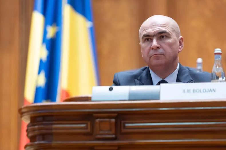 BUCURESTI - PALATUL PARLAMENTULUI - MOTIUNE DE CENZURA IMPOTRIVA