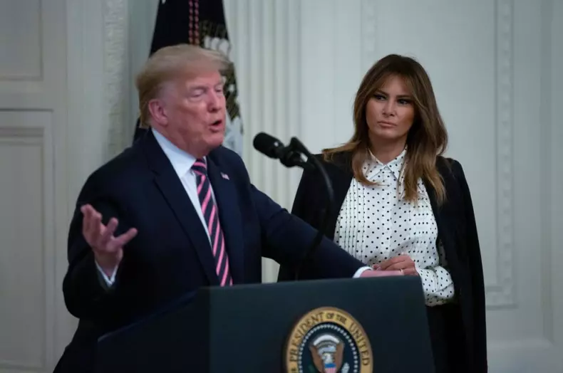 Donald și melania