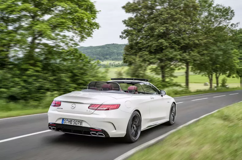 Mercedes-AMG S 63 4MATIC+ Cabriolet, 2017
