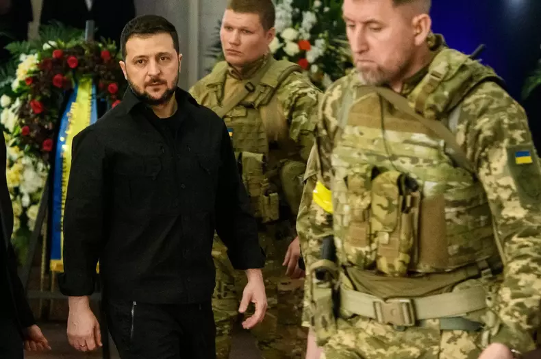 The Funeral Ceremony Of Ukrainian First President Leonid Kravchuk, Kyiv, Ukraine - 17 May 2022