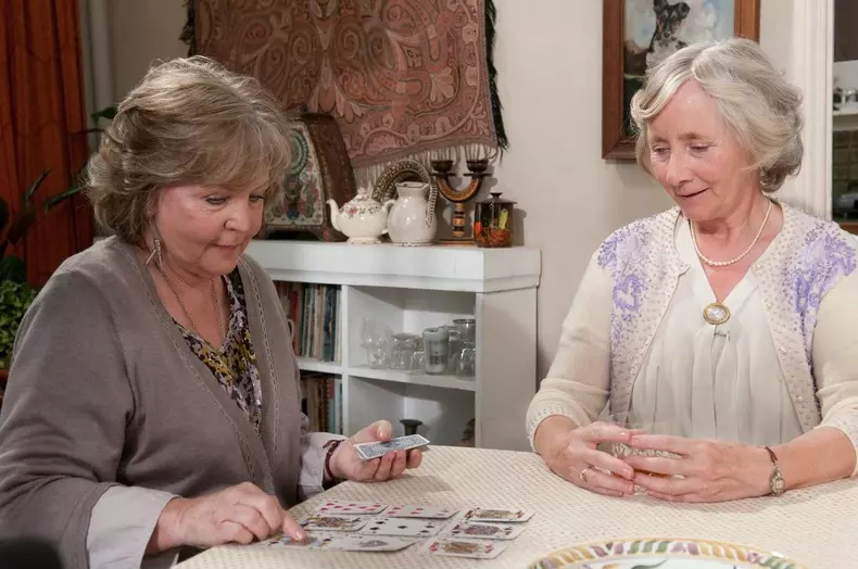 You Will Meet A Tall Dark Stranger - filmstill