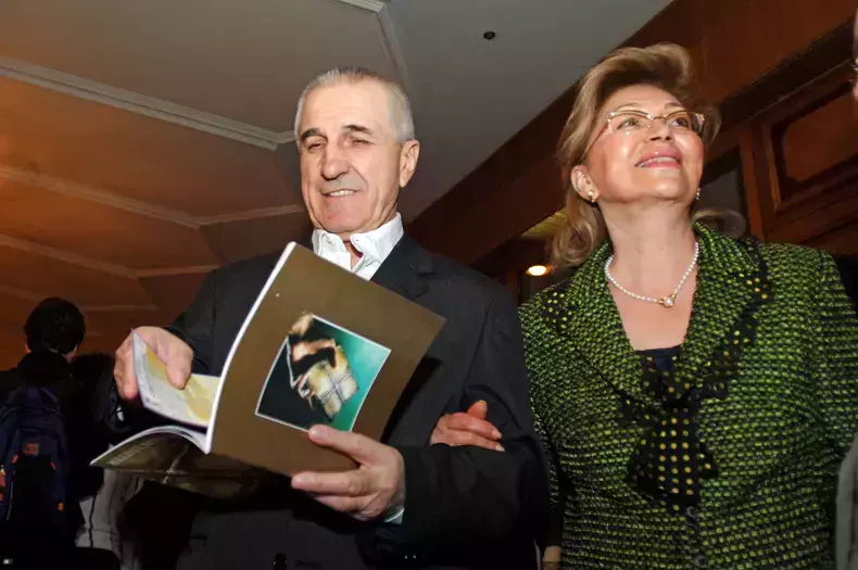 Gheorghe Dinică sotie2