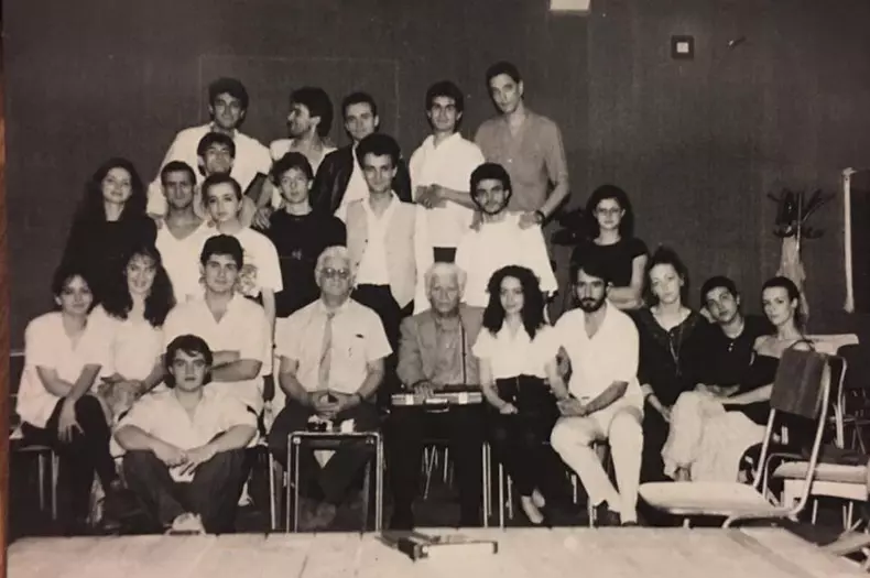 Corina Dănilă în studenție. Sursă foto: Arhivă personală