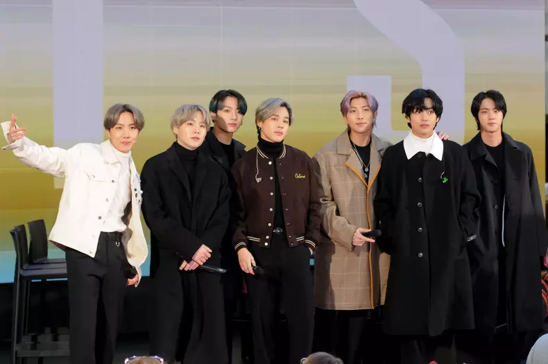 BTS band visits the Today Show in New York, US - 21 Feb 2020