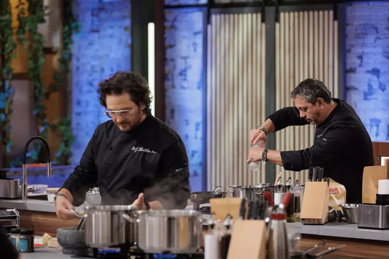 Florin Dumitrescu si Sorin Bontea - MasterChef Romania