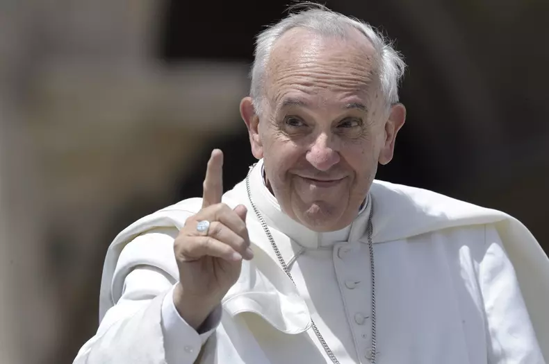 Pope Francis has died on Easter Monday aged 88 at the Vatican **FILE PHOTOS**