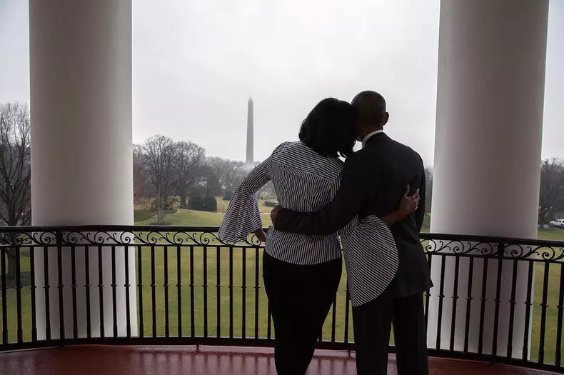 Michelle Obama & Barack Obama