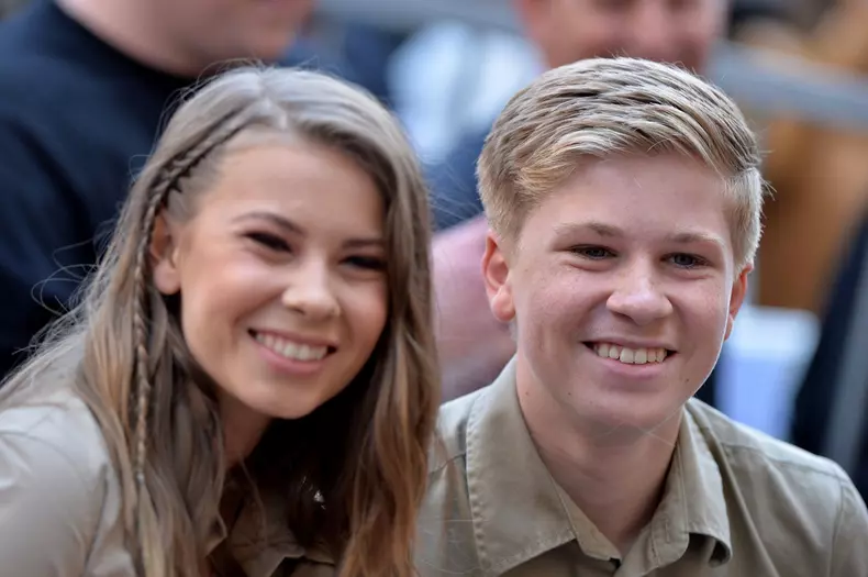 copiii lui Steve Irwin