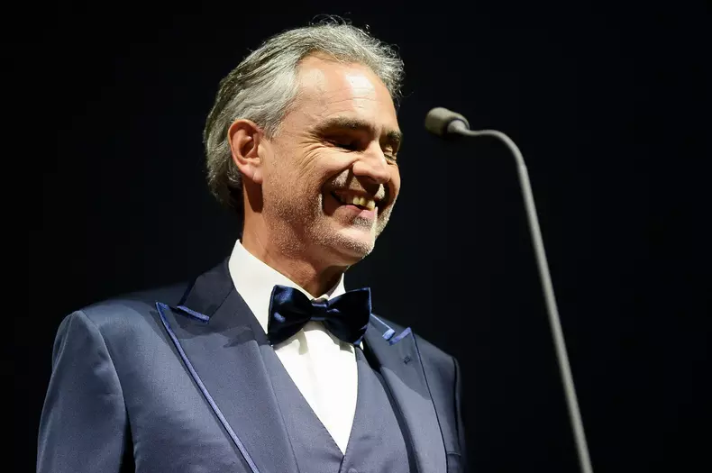 Andrea Bocelli performs in Gdansk, Poland - 26 Jan 2019