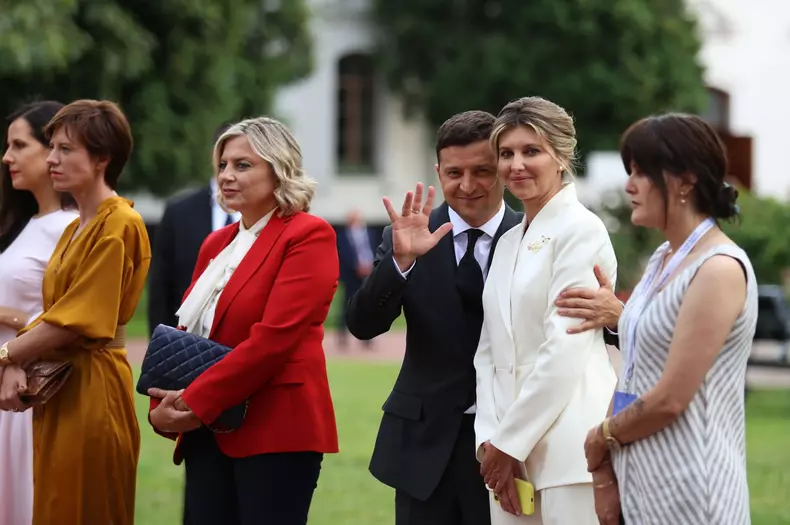 The Kyiv Summit of First Ladies and Gentlemen in Ukraine - 23 Aug 2021