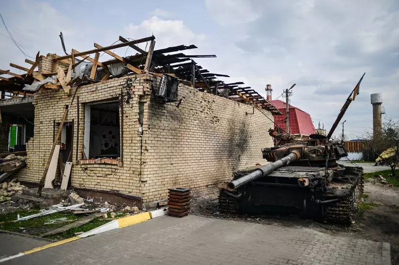 Consequences Of Russian Invasion In Hostomel