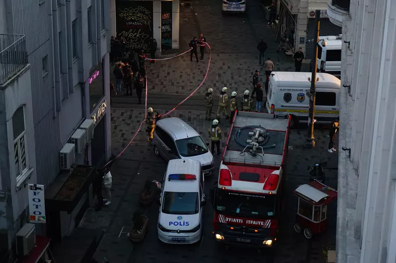 Bomb Attack in Istanbul, Turkey - 13 Nov 2022