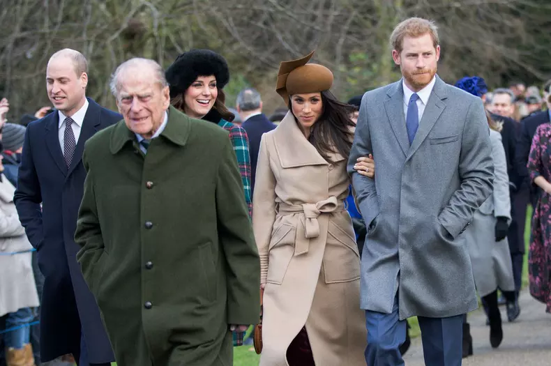 Christmas Day church service, Sandringham, Norfolk, UK - 25 Dec 2017
