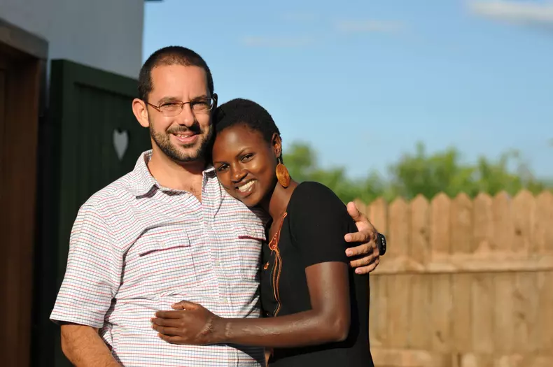 Diane Inamahoro si sotul ei