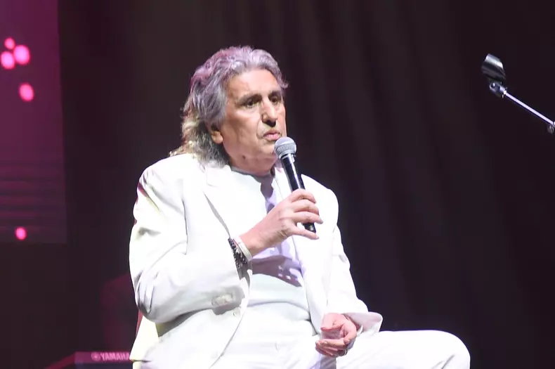 Exclusif - Toto Cutugno en concert exceptionnel à l'Olympia à Paris