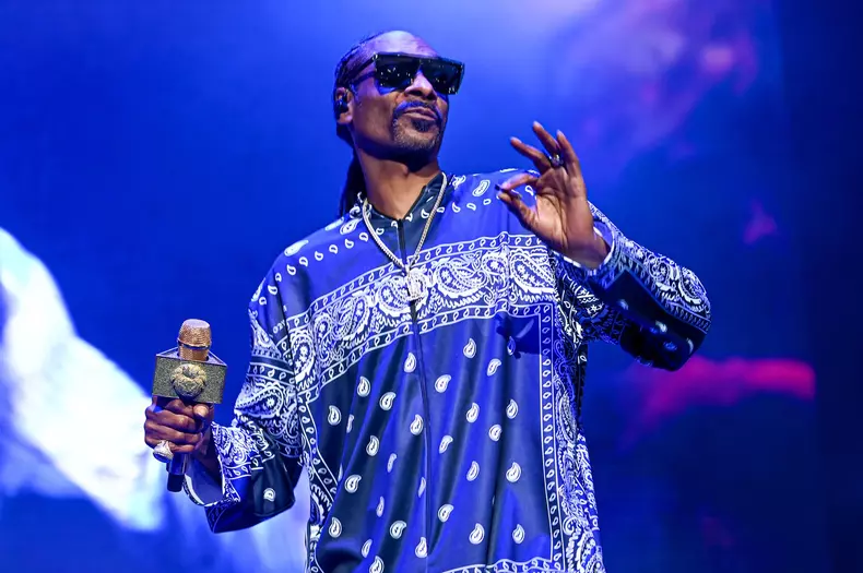 Snoop Dogg performs live in Leeds