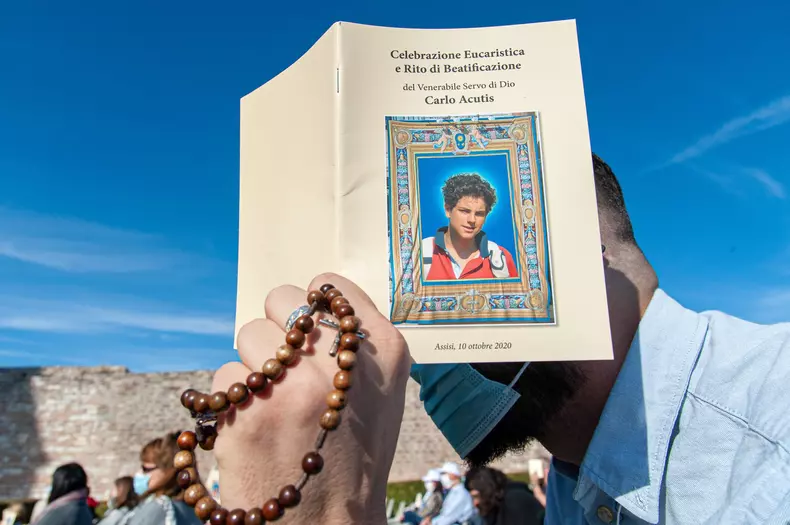 October 10, 2020 : Beatification of the Venerable Carlo Acutis, in Assisi.