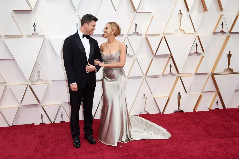 FILE PHOTO...Scarlett Johansson marries Colin Jost