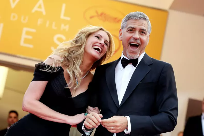 J - Montée des marches du film "Money Monster" lors du 69ème Festival International du Film de Cannes