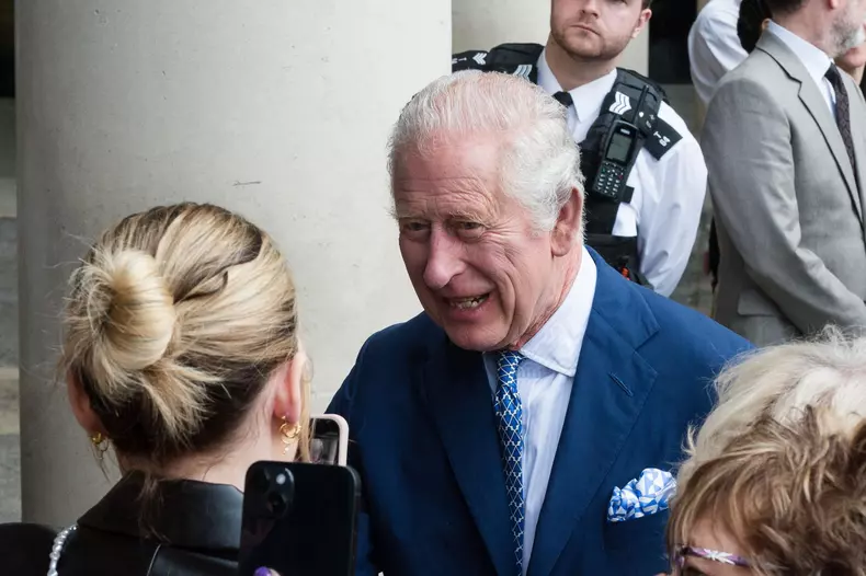King Charles III and Queen Camilla Visit Covent Garden in London