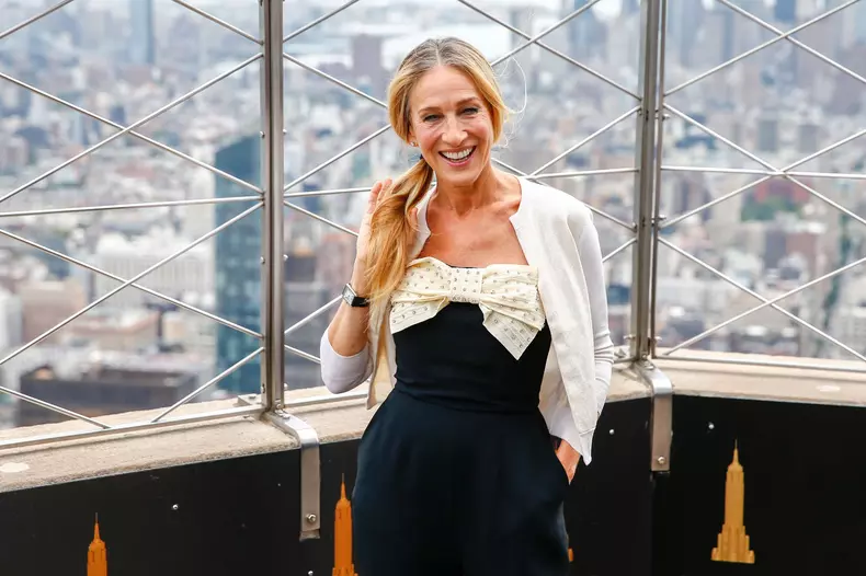 Sarah Jessica Parker Lights The Empire State Building