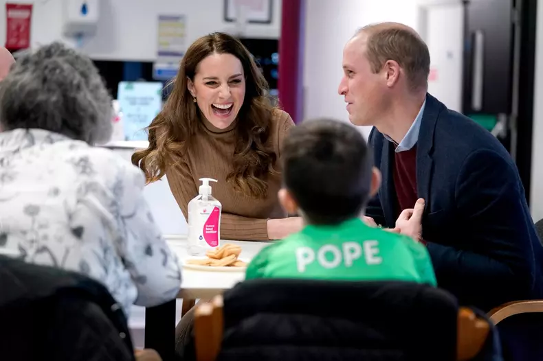 Prince William and Catherine, Duchess of Cambridge, Clitheroe, UK - 20 Jan 2022