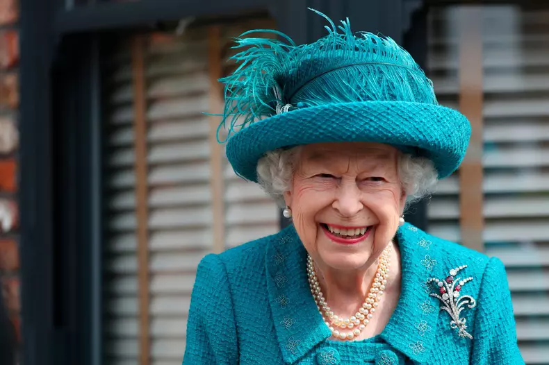 Queen Elizabeth II visits the set of Coronation Street, Manchester, UK - 08 Jul 2021