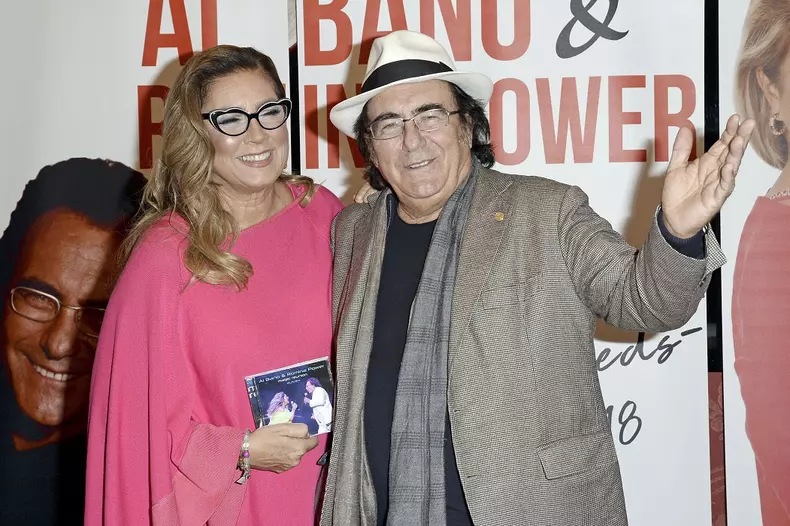Press Conference with Romina_Power and Al_Bano, Hamburg, Germany - 12 Dez 2017