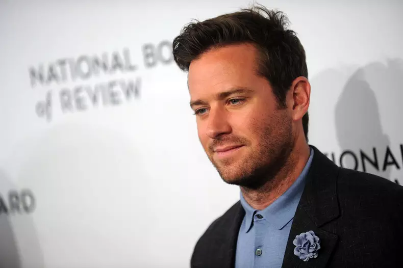 BREAKING NEWS - FILE PHOTO - Armie Hammer ‘cut off’ from family dynasty amid financial woes and is being supported by Robert Downey Jr.
