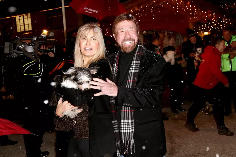 Attending the opening of the Gut Aiderbichl Christmas Market on November 12, 2019 in Henndorf am Wallersee, Austria