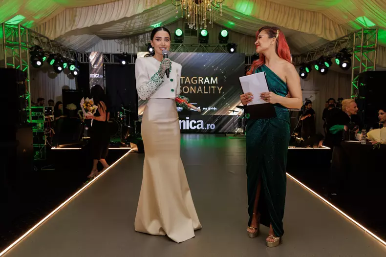 Adelina Pestrițu, desemnată Instagram Personality la Premiile Unica.ro 2024