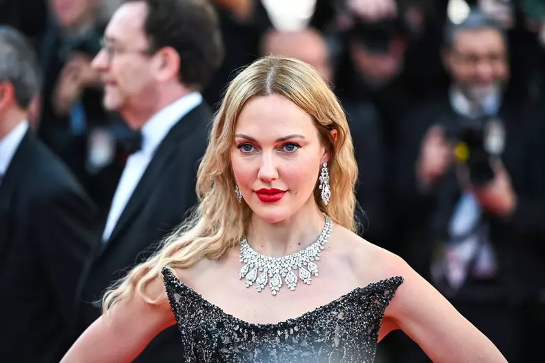 News - Megalopolis Red Carpet - The 77th Annual Cannes Film Festival Meryem Sarah Uzerli attends the Megalopolis Red Car