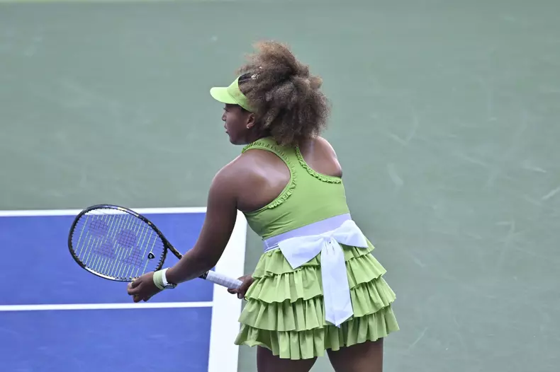Tennis : Us Open 2024 - Naomi Osaka - Japon Tennis :Us Open 2024 - Usa - 27/08/2024 ChrysleneCaillaud/Panoramic PUBLICAT