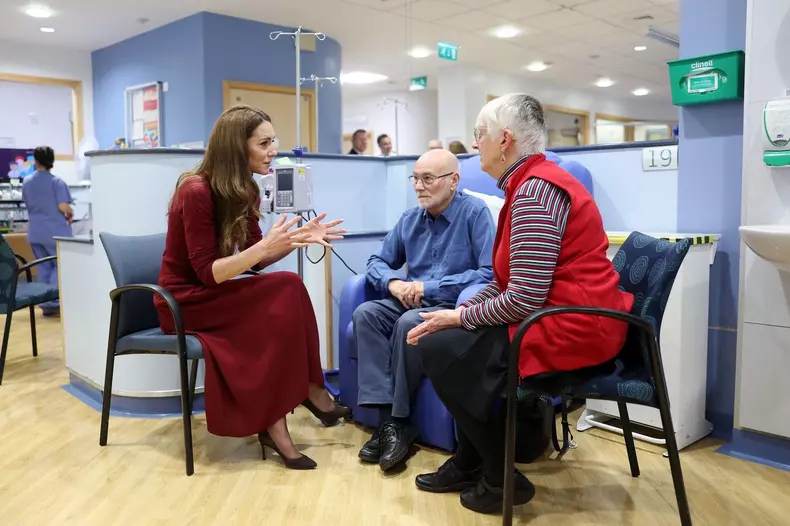 The Princess of Wales visits The Royal Marsden Hospital