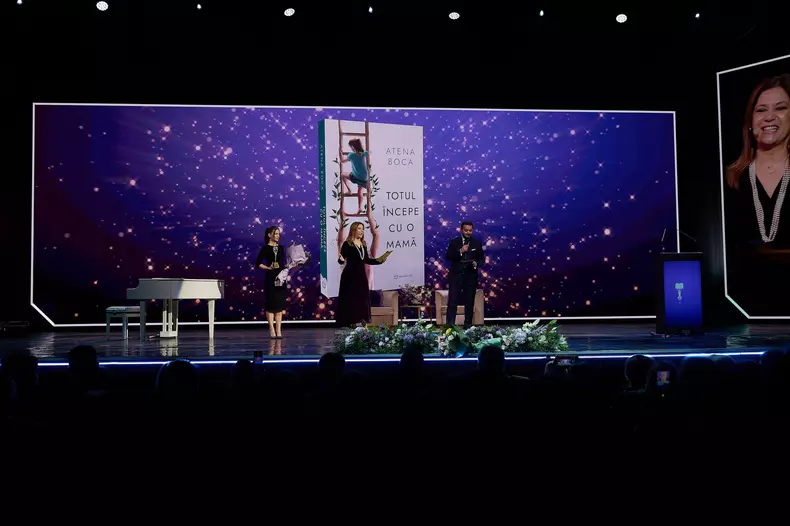 Amalia Enache, la Gala Premiilor Literare 2025, BookZone