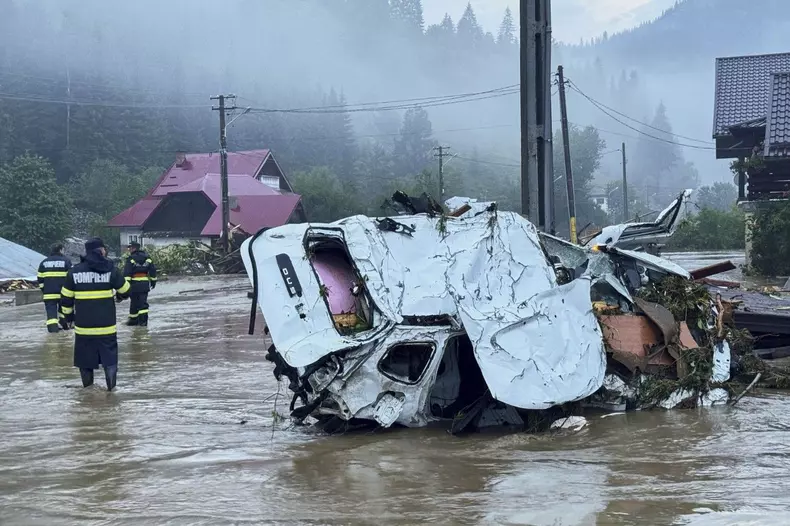 Romania Weather Floods